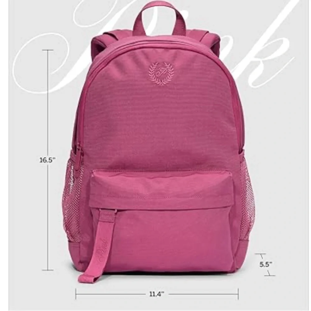PINK Ivy Classic Canvas Adjustable Backpack